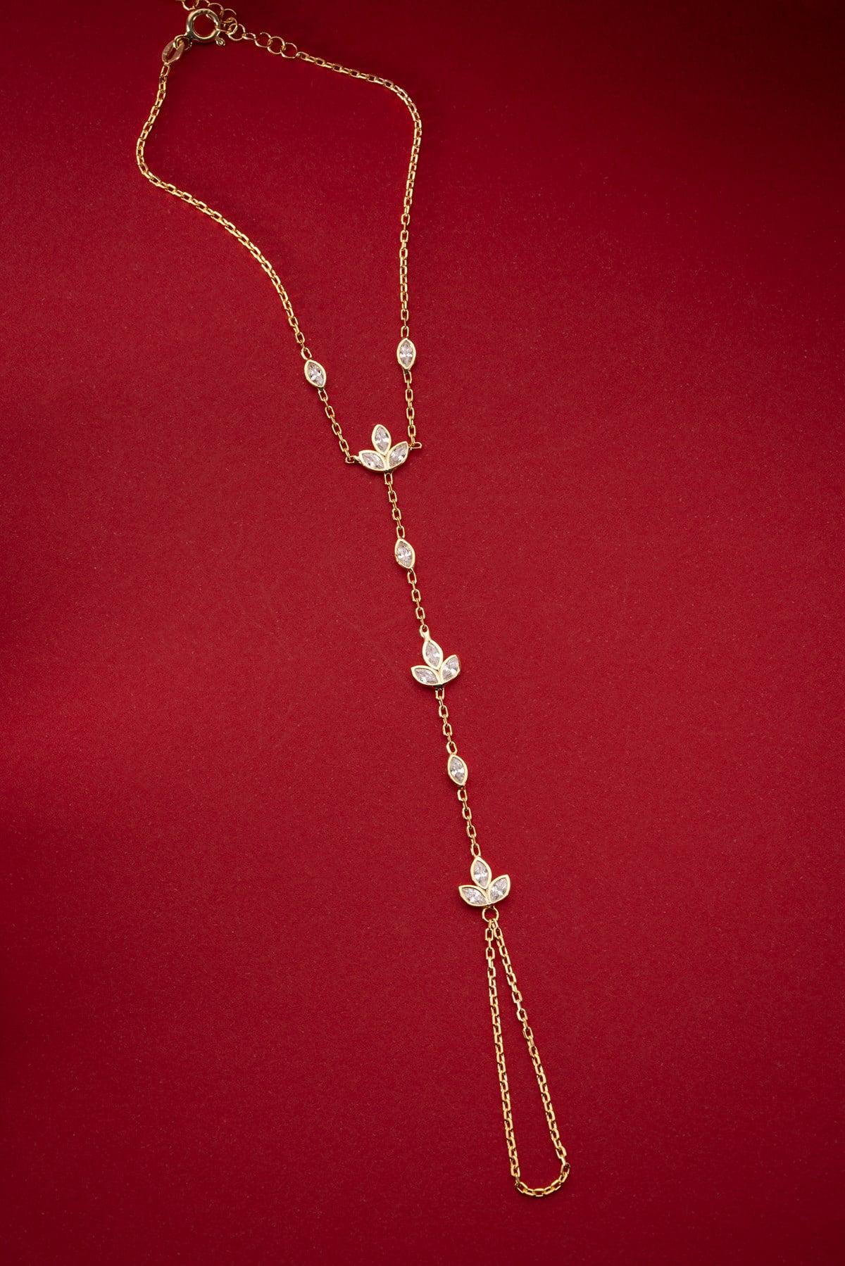 Sterling Silver Lotus Bracelet | Dainty Minimal Jewelry | Spiritual Gift | Gold Plated