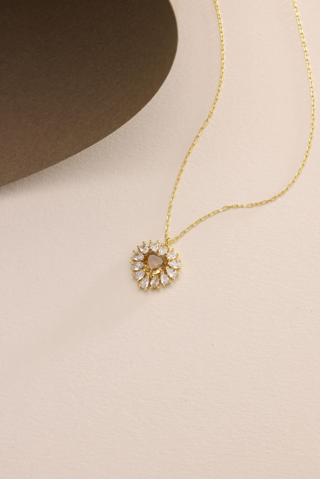 Zultanite Heart Necklace | 925 Sterling Silver Necklace | Gold Plated Pendant