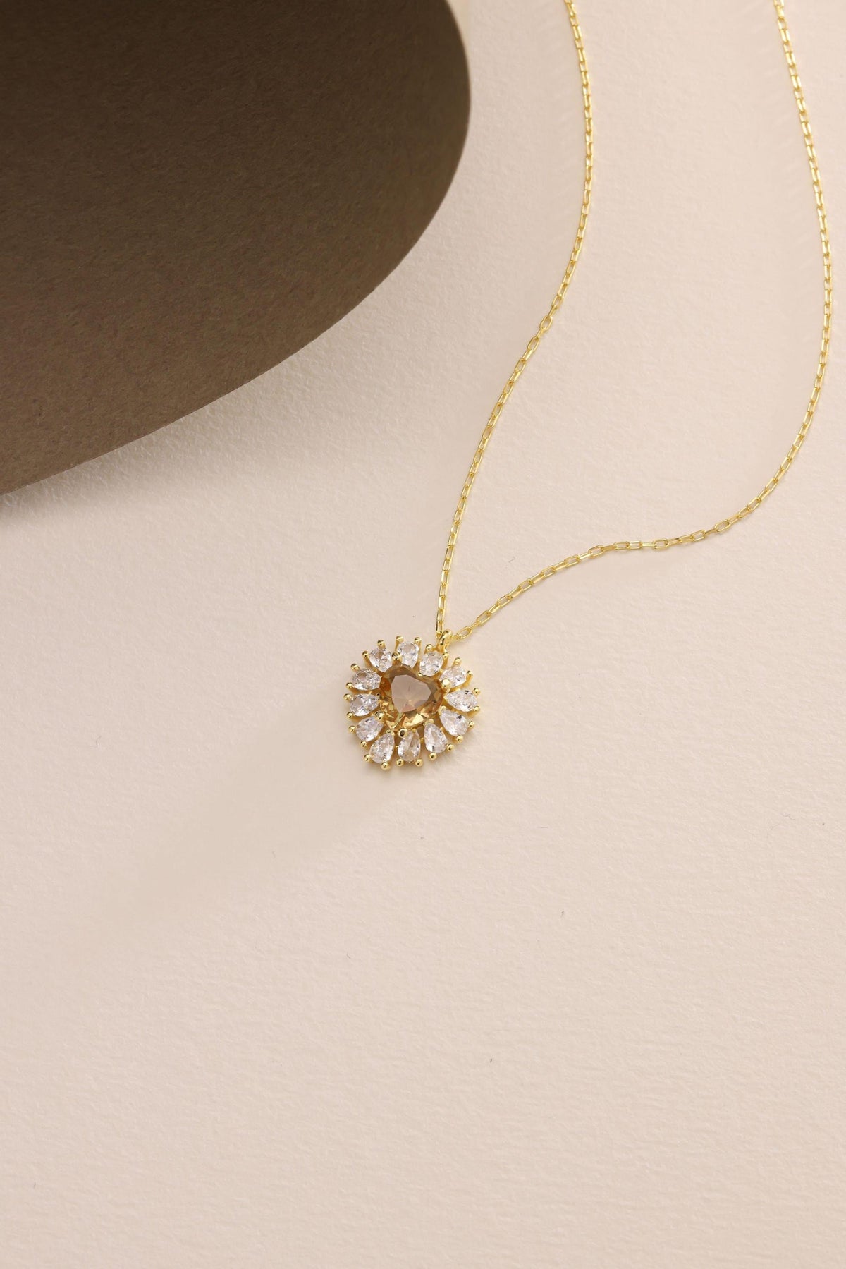 Zultanite Heart Necklace | 925 Sterling Silver Necklace | Gold Plated Pendant