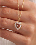 Zultanite Heart Necklace | 925 Sterling Silver Necklace | Gold Plated Pendant